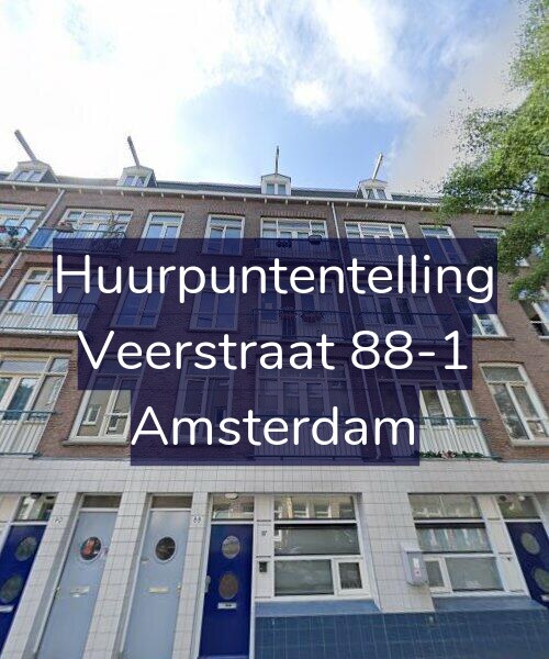 Foto gevel Huurpuntentelling voor Veerstraat 88-1, Amsterdam