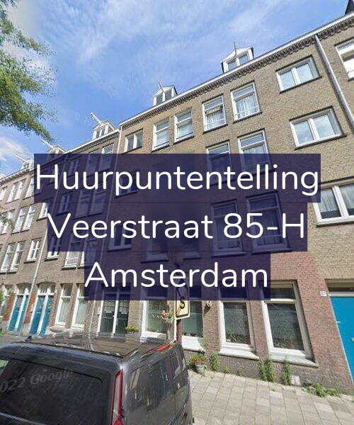 Foto gevel Huurpuntentelling voor Veerstraat 85-H, Amsterdam
