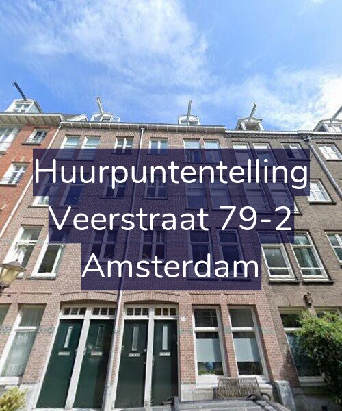 Foto gevel Huurpuntentelling voor Veerstraat 79-2, Amsterdam