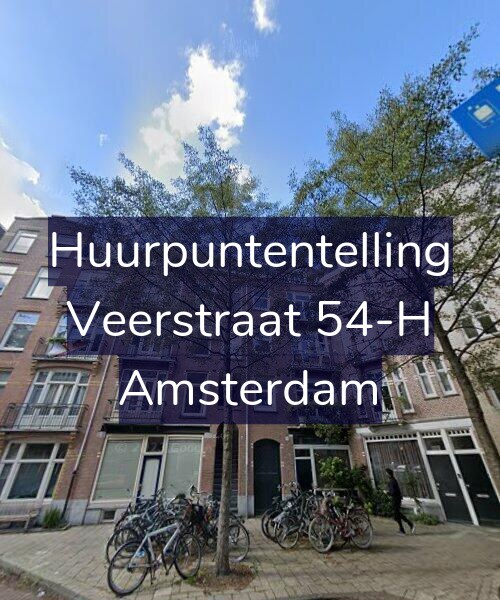 Foto gevel Huurpuntentelling voor Veerstraat 54-H, Amsterdam