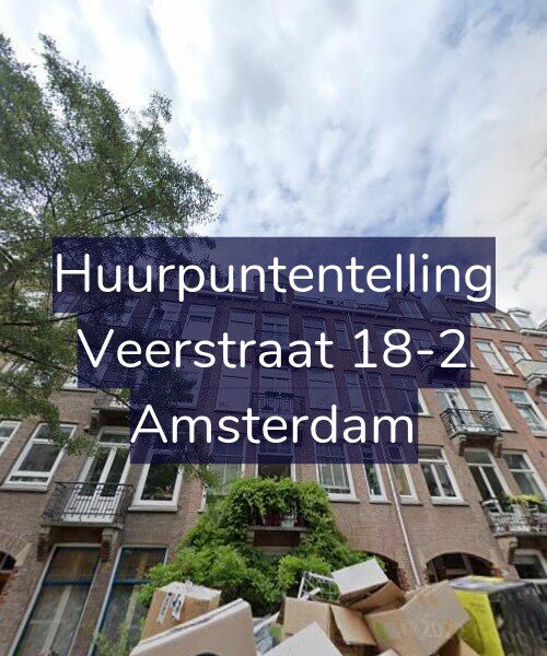 Foto gevel Huurpuntentelling voor Veerstraat 18-2, Amsterdam