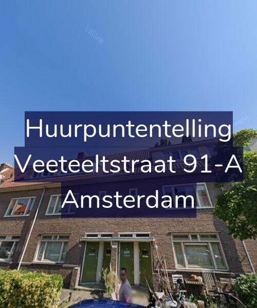 Foto gevel Huurpuntentelling voor Veeteeltstraat 91-A, Amsterdam