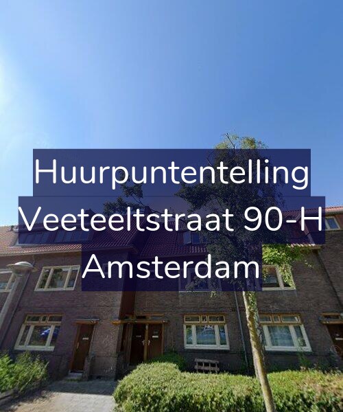Foto gevel Huurpuntentelling voor Veeteeltstraat 90-H, Amsterdam
