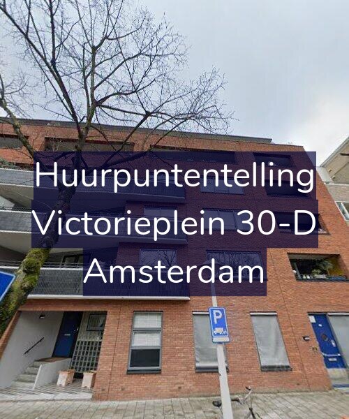 Foto gevel Huurpuntentelling voor Victorieplein 30-D, Amsterdam
