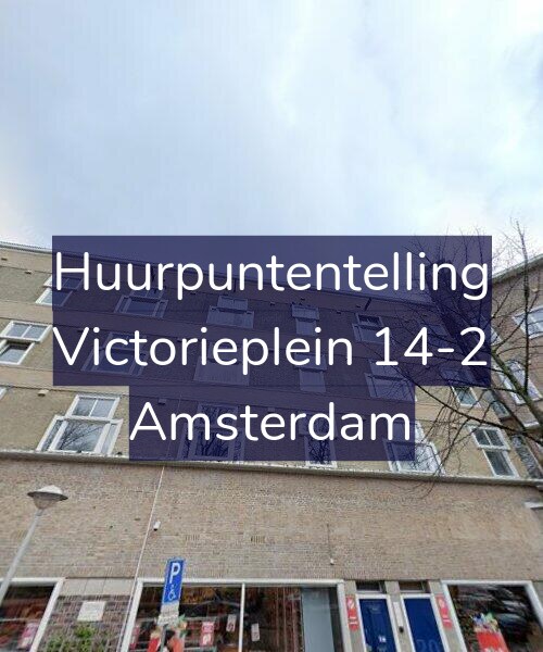 Foto gevel Huurpuntentelling voor Victorieplein 14-2, Amsterdam