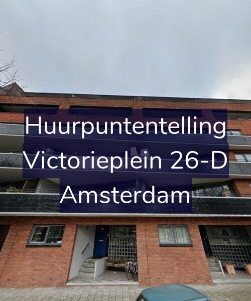 Foto gevel Huurpuntentelling voor Victorieplein 26-D, Amsterdam