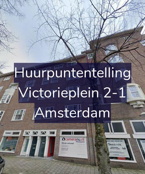 Foto gevel Huurpuntentelling voor Victorieplein 2-1, Amsterdam
