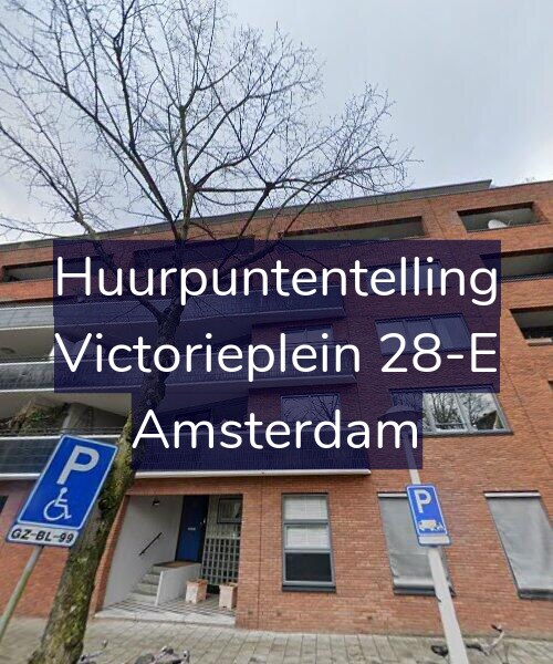 Foto gevel Huurpuntentelling voor Victorieplein 28-E, Amsterdam