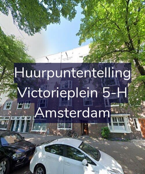 Foto gevel Huurpuntentelling voor Victorieplein 5-H, Amsterdam