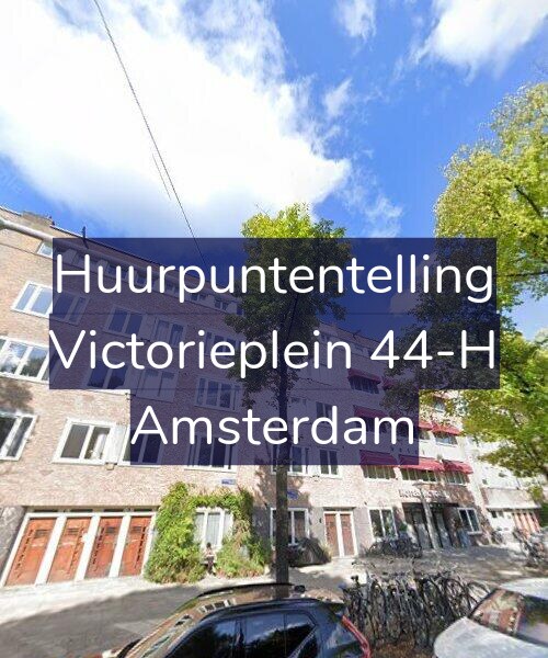 Foto gevel Huurpuntentelling voor Victorieplein 44-H, Amsterdam