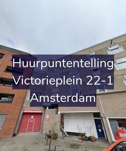 Foto gevel Huurpuntentelling voor Victorieplein 22-1, Amsterdam