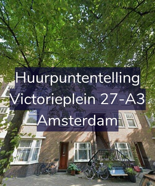 Foto gevel Huurpuntentelling voor Victorieplein 27-A3, Amsterdam