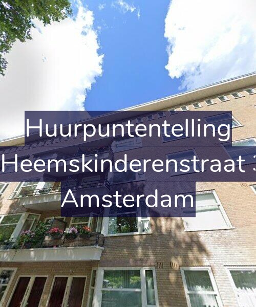 Foto gevel Huurpuntentelling voor Vier Heemskinderenstraat 35-2, Amsterdam