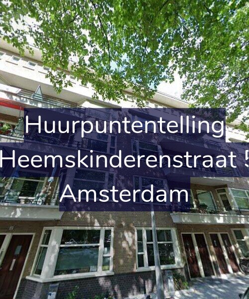 Foto gevel Huurpuntentelling voor Vier Heemskinderenstraat 50-H, Amsterdam