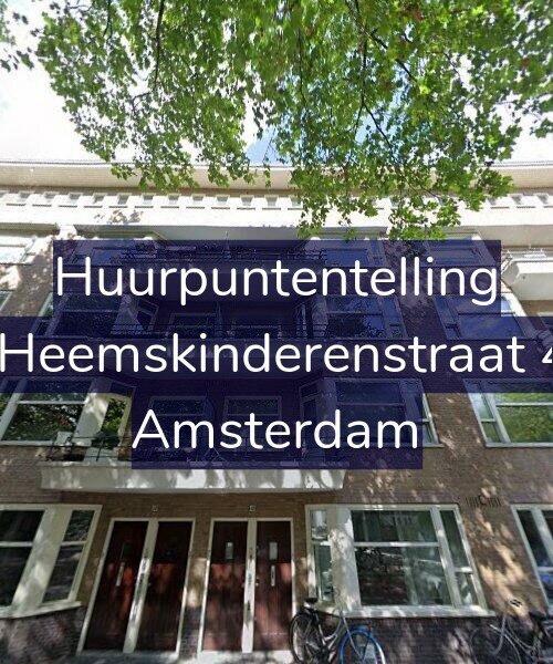Foto gevel Huurpuntentelling voor Vier Heemskinderenstraat 49-H, Amsterdam
