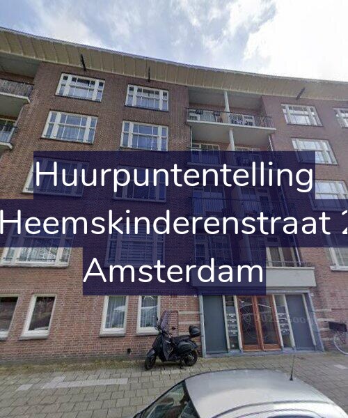 Foto gevel Huurpuntentelling voor Vier Heemskinderenstraat 20-H, Amsterdam