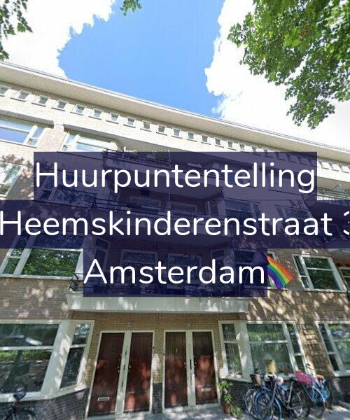 Foto gevel Huurpuntentelling voor Vier Heemskinderenstraat 39-H, Amsterdam