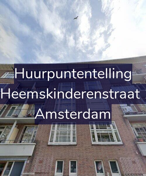 Foto gevel Huurpuntentelling voor Vier Heemskinderenstraat 19-3, Amsterdam