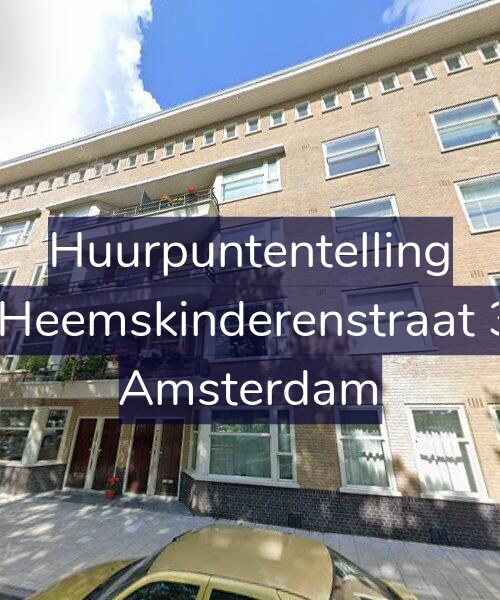 Foto gevel Huurpuntentelling voor Vier Heemskinderenstraat 35-H, Amsterdam