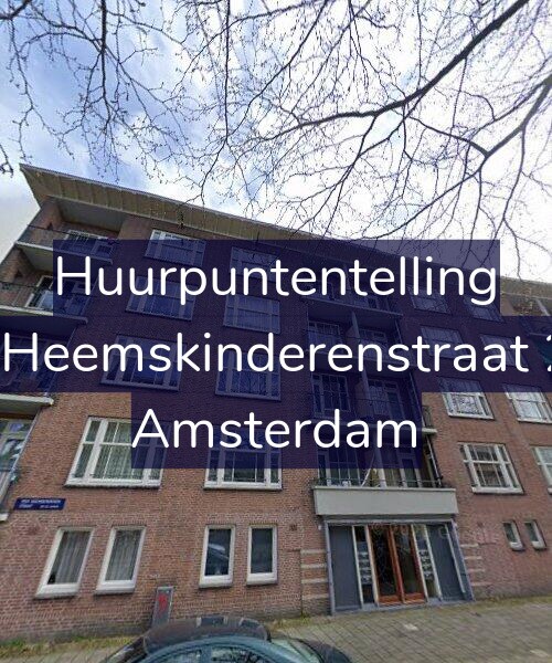 Foto gevel Huurpuntentelling voor Vier Heemskinderenstraat 24-3, Amsterdam
