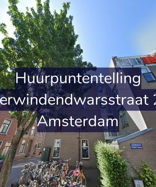 Foto gevel Huurpuntentelling voor Vierwindendwarsstraat 23, Amsterdam