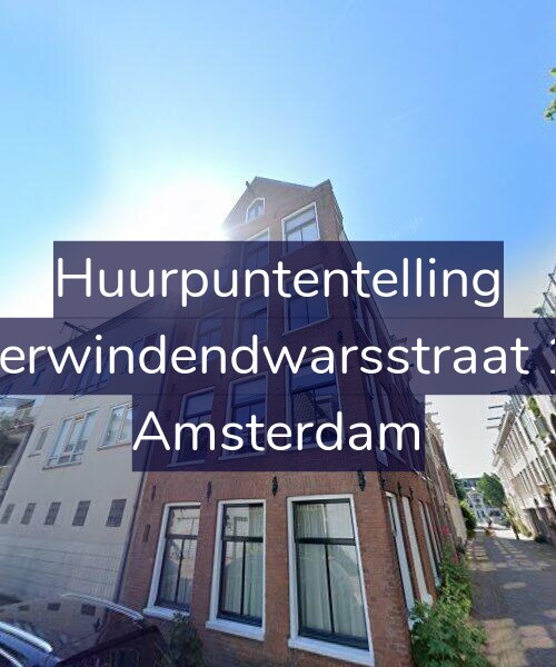 Foto gevel Huurpuntentelling voor Vierwindendwarsstraat 16, Amsterdam