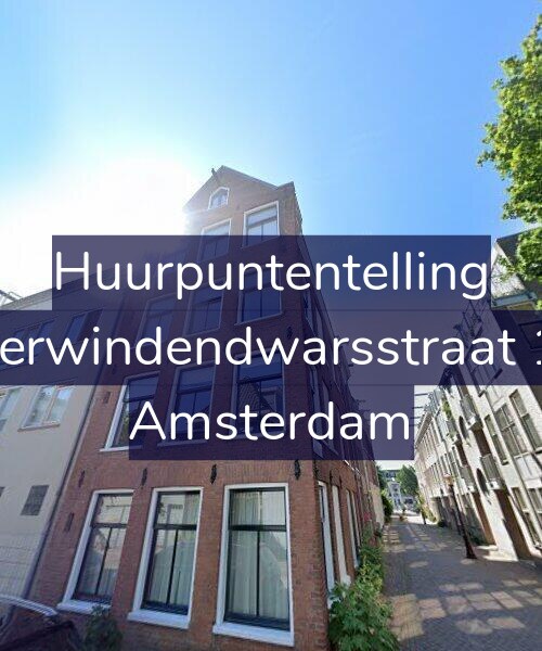 Foto gevel Huurpuntentelling voor Vierwindendwarsstraat 18, Amsterdam
