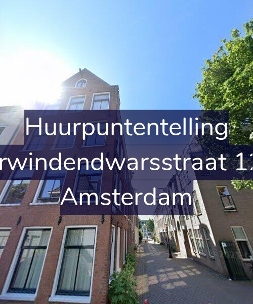 Foto gevel Huurpuntentelling voor Vierwindendwarsstraat 12-A, Amsterdam