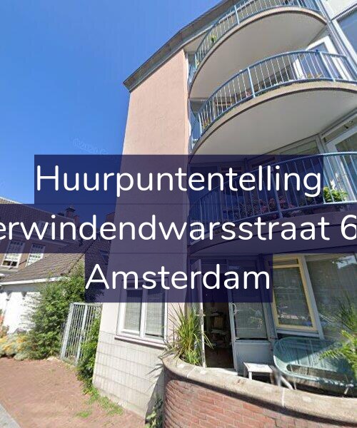 Foto gevel Huurpuntentelling voor Vierwindendwarsstraat 6-H, Amsterdam