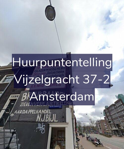 Foto gevel Huurpuntentelling voor Vijzelgracht 37-2, Amsterdam