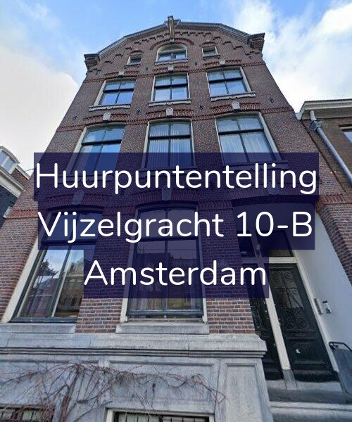 Foto gevel Huurpuntentelling voor Vijzelgracht 10-B, Amsterdam