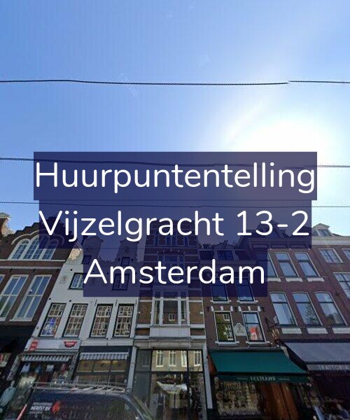 Foto gevel Huurpuntentelling voor Vijzelgracht 13-2, Amsterdam