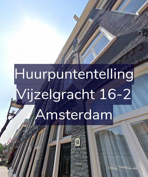 Foto gevel Huurpuntentelling voor Vijzelgracht 16-2, Amsterdam