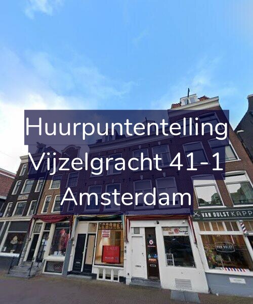 Foto gevel Huurpuntentelling voor Vijzelgracht 41-1, Amsterdam