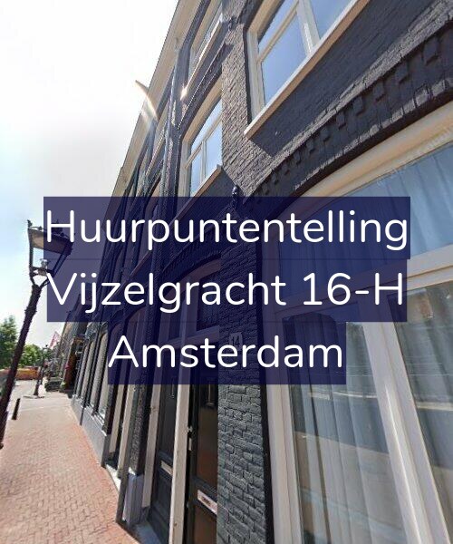 Foto gevel Huurpuntentelling voor Vijzelgracht 16-H, Amsterdam