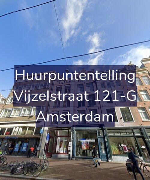 Foto gevel Huurpuntentelling voor Vijzelstraat 121-G, Amsterdam