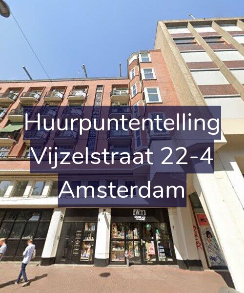 Foto gevel Huurpuntentelling voor Vijzelstraat 22-4, Amsterdam