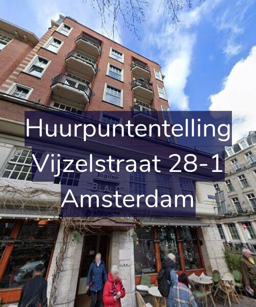 Foto gevel Huurpuntentelling voor Vijzelstraat 28-1, Amsterdam