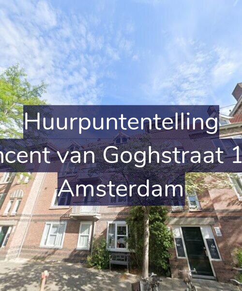 Foto gevel Huurpuntentelling voor Vincent van Goghstraat 183, Amsterdam