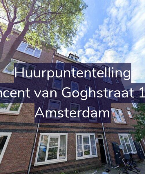 Foto gevel Huurpuntentelling voor Vincent van Goghstraat 144, Amsterdam