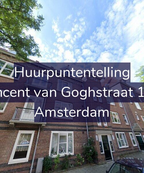 Foto gevel Huurpuntentelling voor Vincent van Goghstraat 168, Amsterdam
