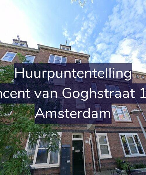Foto gevel Huurpuntentelling voor Vincent van Goghstraat 136, Amsterdam
