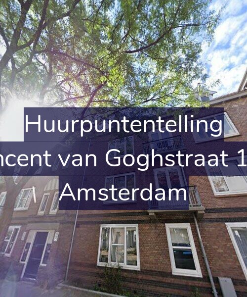 Foto gevel Huurpuntentelling voor Vincent van Goghstraat 114, Amsterdam
