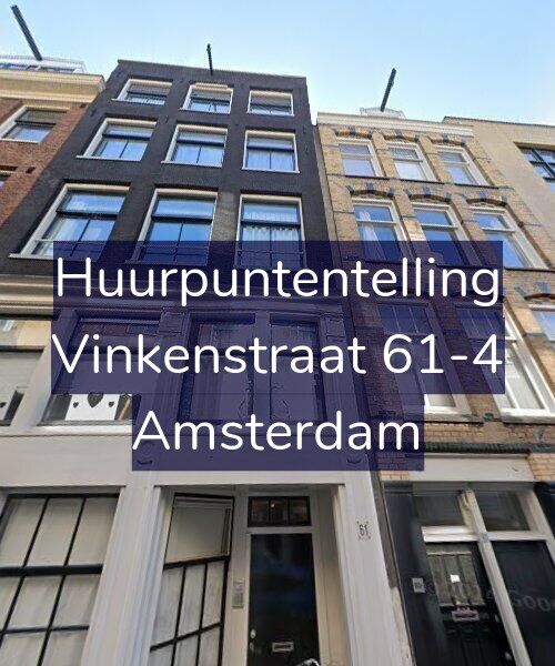 Foto gevel Huurpuntentelling voor Vinkenstraat 61-4, Amsterdam