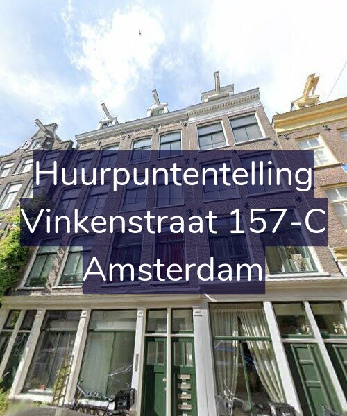 Foto gevel Huurpuntentelling voor Vinkenstraat 157-C, Amsterdam
