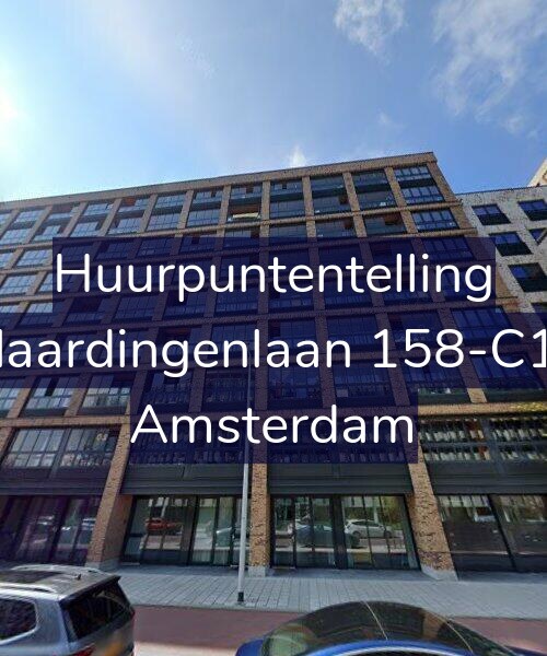 Foto gevel Huurpuntentelling voor Vlaardingenlaan 158-C13, Amsterdam