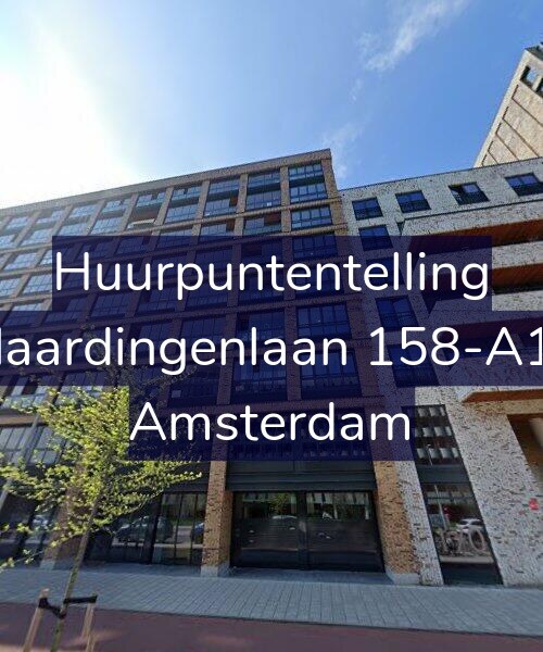 Foto gevel Huurpuntentelling voor Vlaardingenlaan 158-A10, Amsterdam
