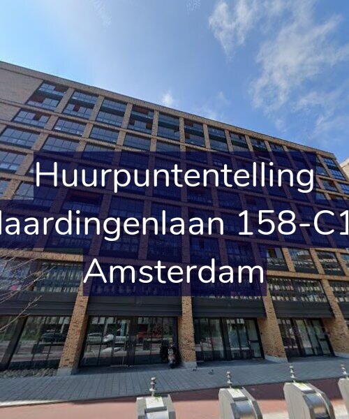 Foto gevel Huurpuntentelling voor Vlaardingenlaan 158-C17, Amsterdam