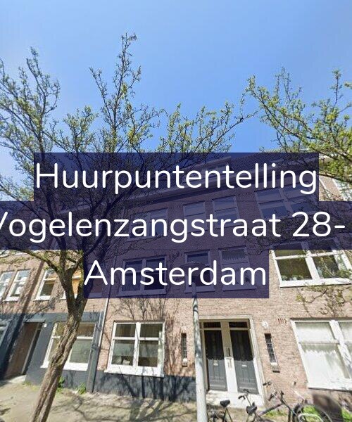 Foto gevel Huurpuntentelling voor Vogelenzangstraat 28-1, Amsterdam