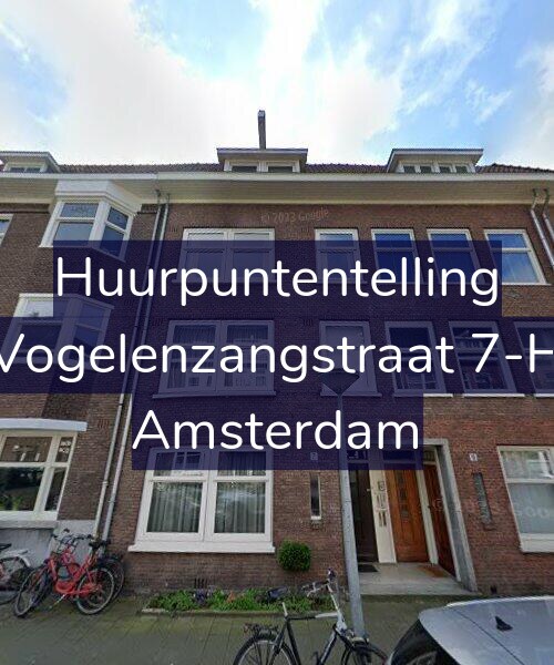 Foto gevel Huurpuntentelling voor Vogelenzangstraat 7-H, Amsterdam